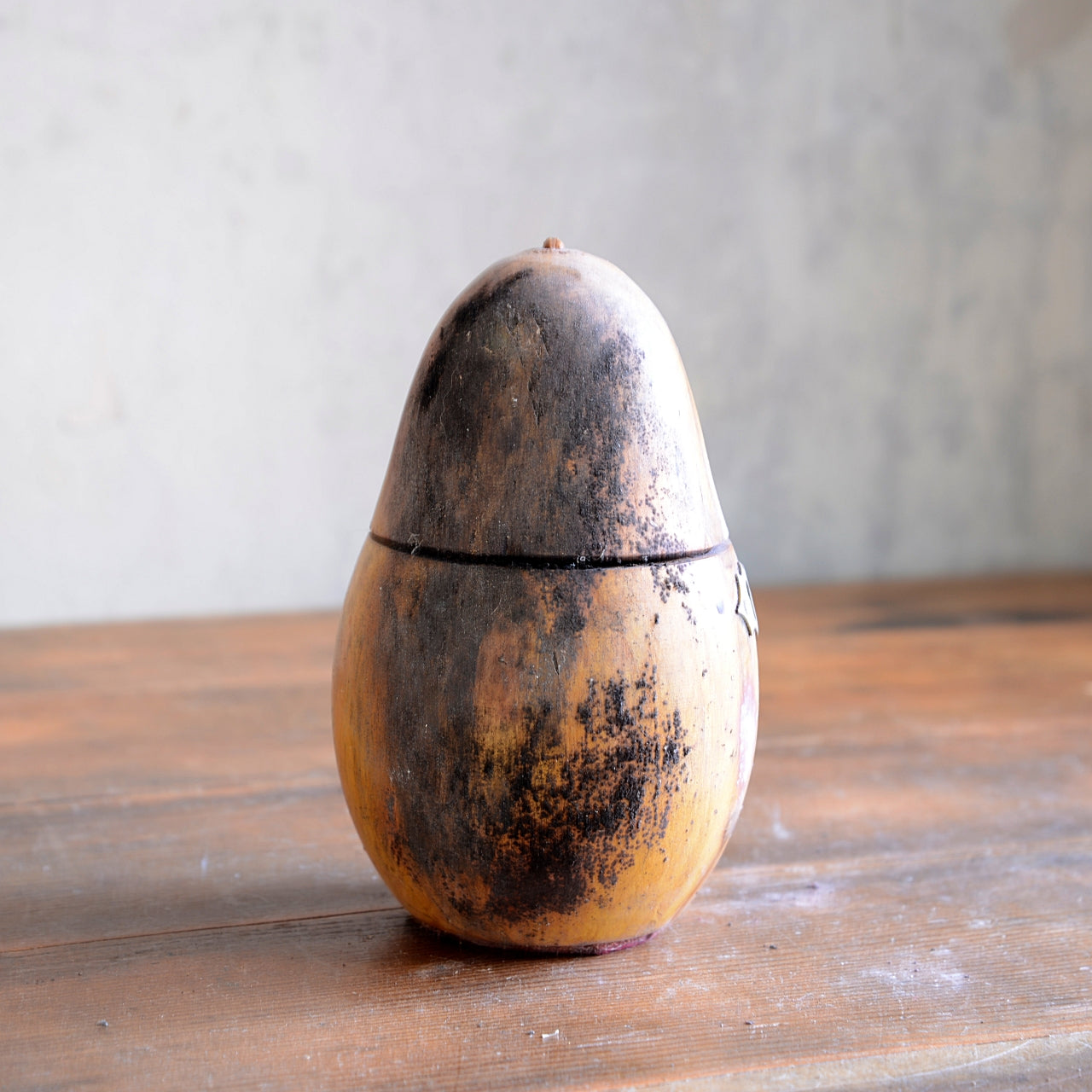 Collection of Pear Tea Caddies for Restoration