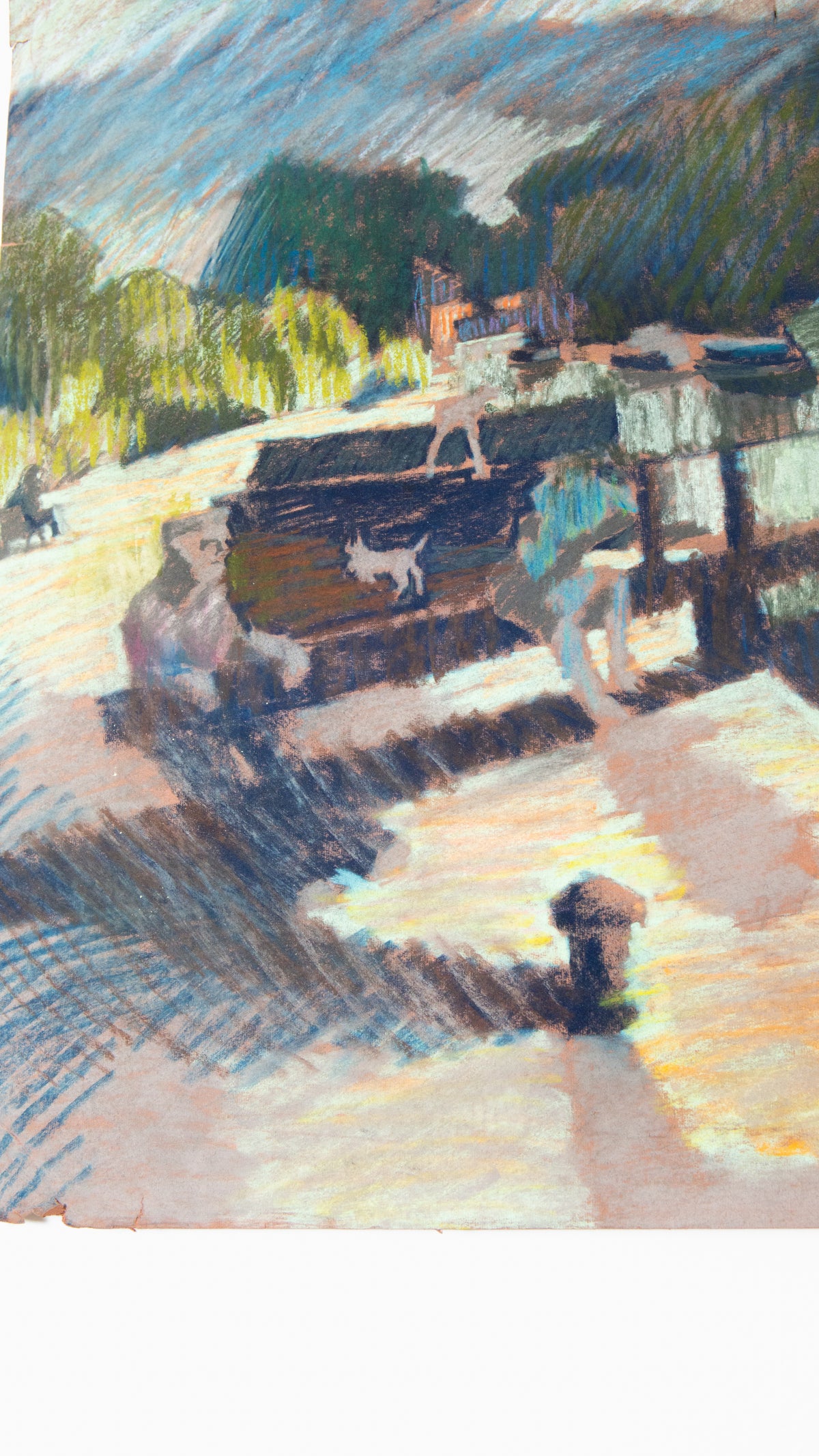 Unknown Canal on paper - LEONARD BENNETTS, New Zealand | 1933-2004