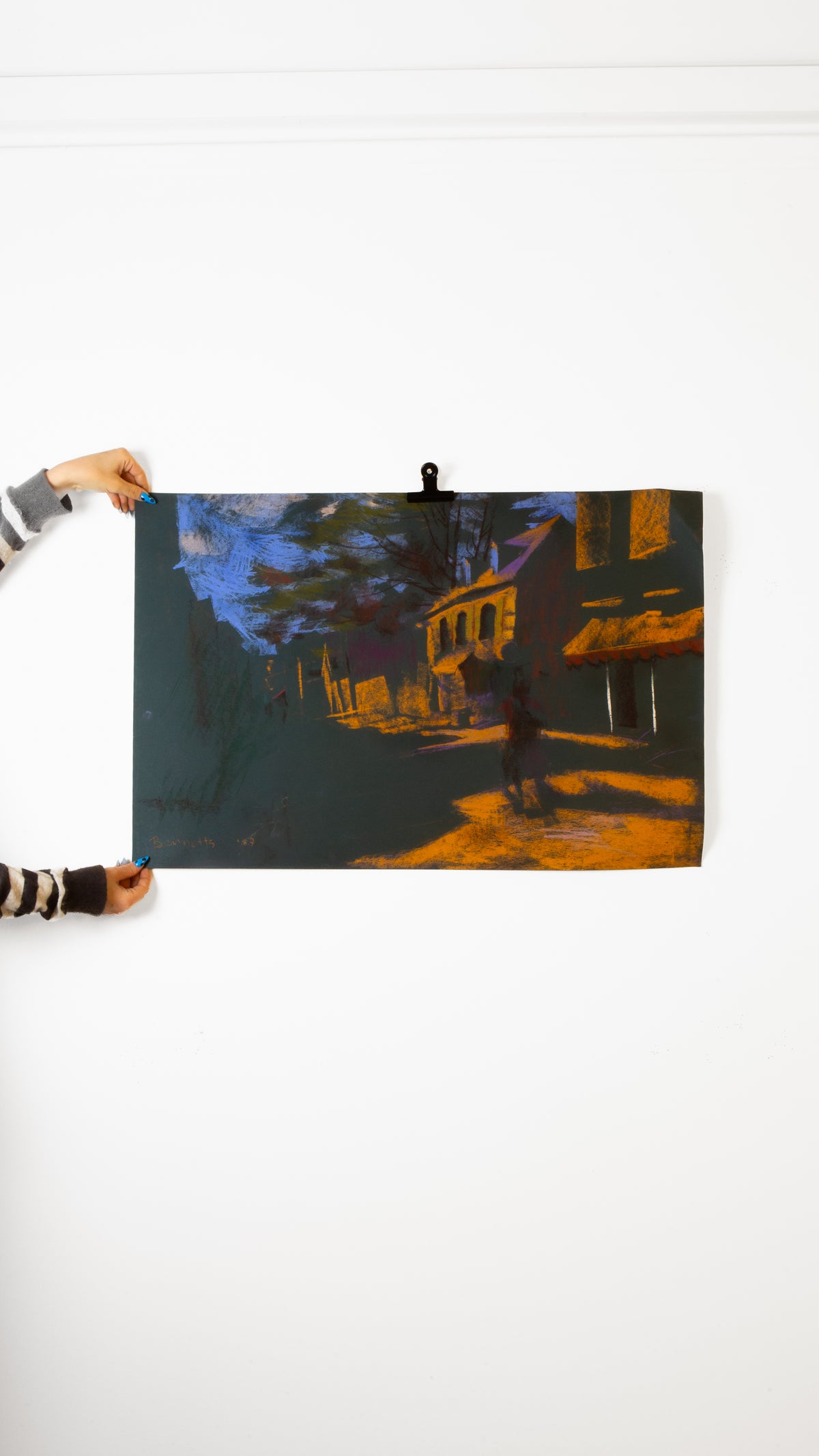 Street View on paper - LEONARD BENNETTS, New Zealand | 1933-2004