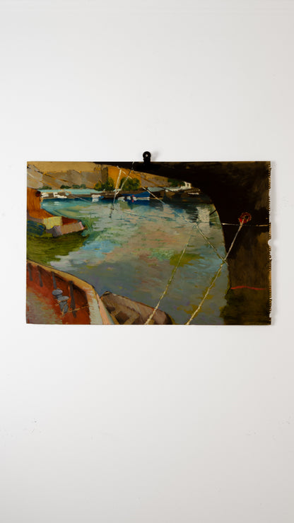 Untitled Waterscape on paper - LEONARD BENNETTS, New Zealand | 1933-2004