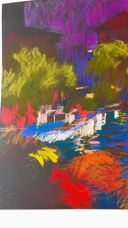 Unknown Scene on paper - LEONARD BENNETTS, New Zealand | 1933-2004