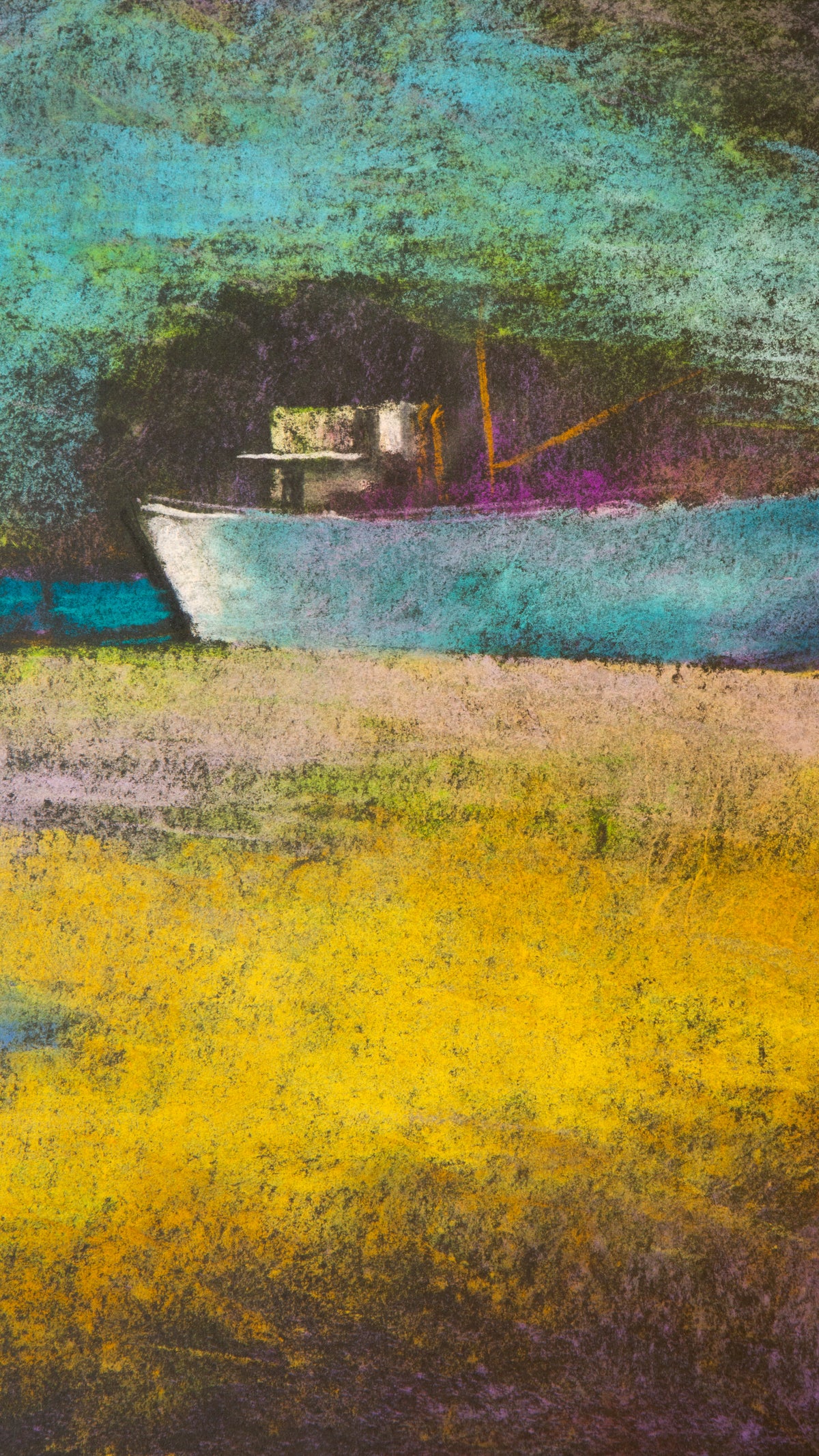 The Boat on paper - LEONARD BENNETTS, New Zealand | 1933-2004