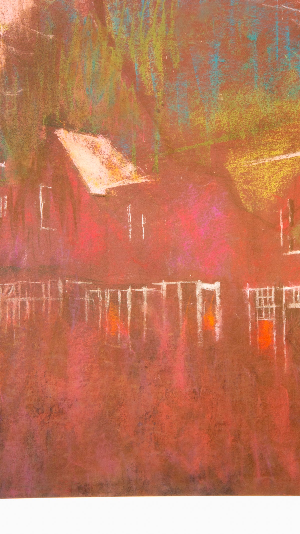 Unknown Buildings on paper - LEONARD BENNETTS, New Zealand | 1933-2004