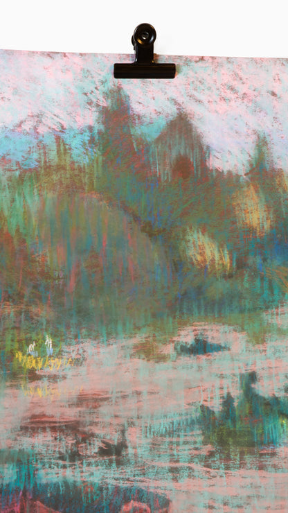 Untitled Waterscape on paper - LEONARD BENNETTS, New Zealand | 1933-2004