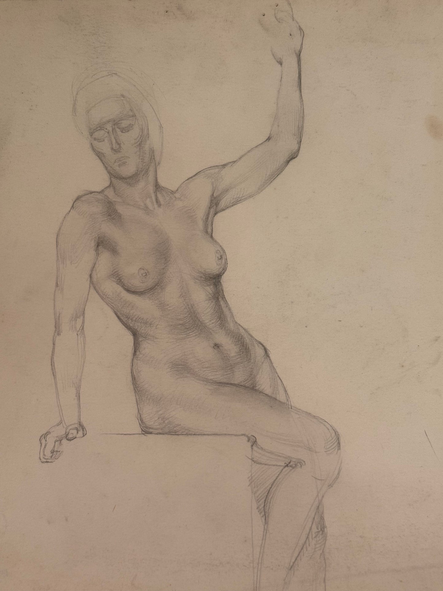 Female Life Drawing from the portfolio of Joyce Platt