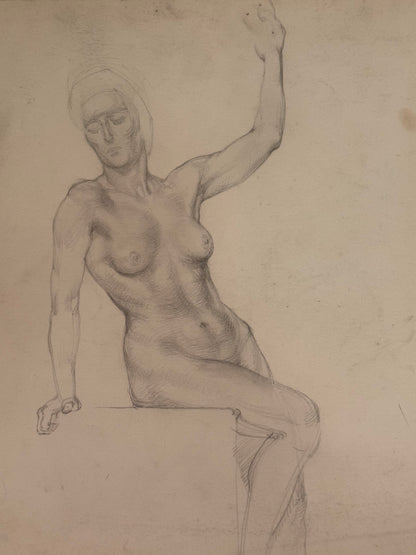 Female Life Drawing from the portfolio of Joyce Platt