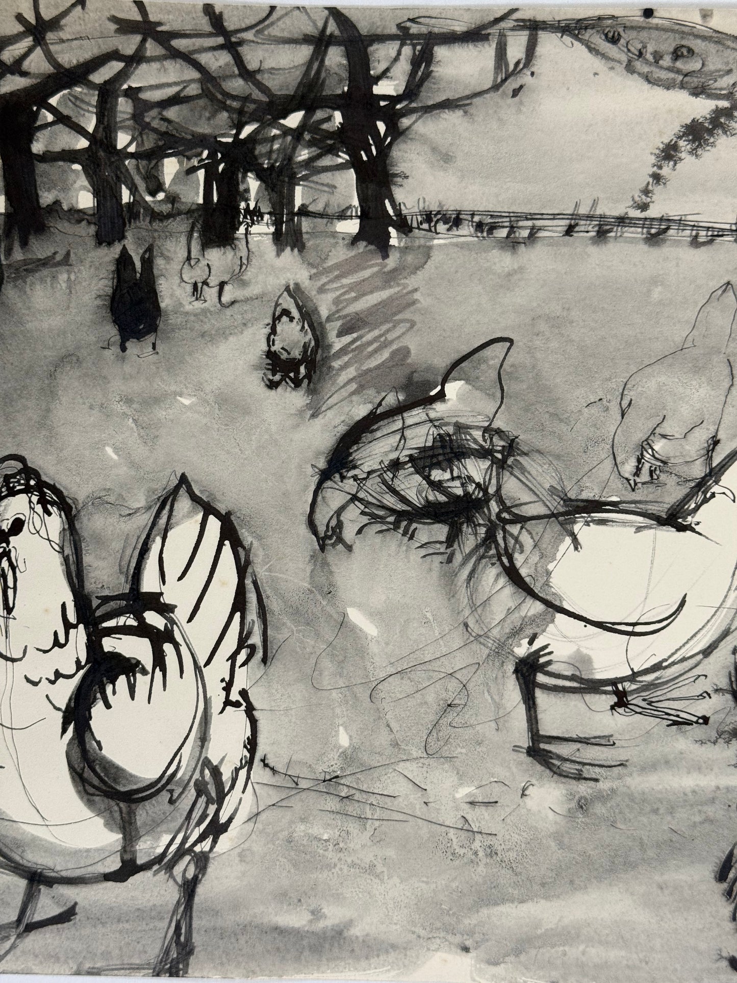 The Hens - from the studio of ERIC RITCHIE & RENA GIBSON