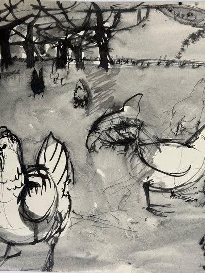 The Hens - from the studio of ERIC RITCHIE & RENA GIBSON