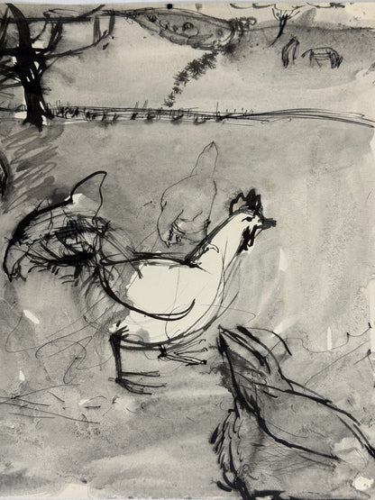 The Hens - from the studio of ERIC RITCHIE & RENA GIBSON