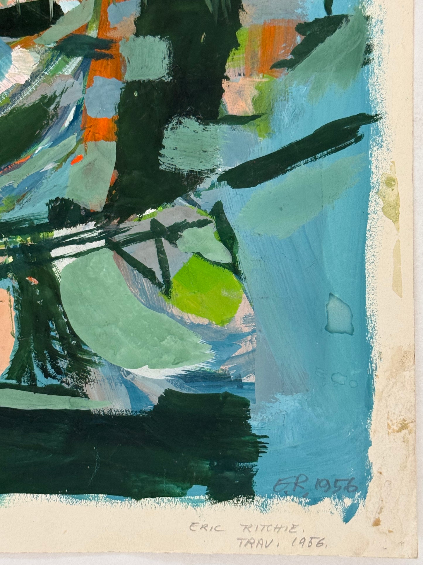 Travelling Abstract - ERIC RITCHIE Scottish | 1934-2026