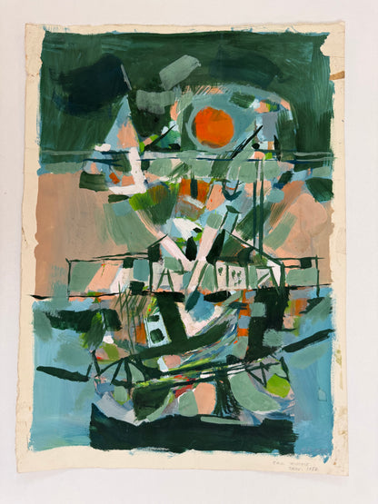 Travelling Abstract - ERIC RITCHIE Scottish | 1934-2026
