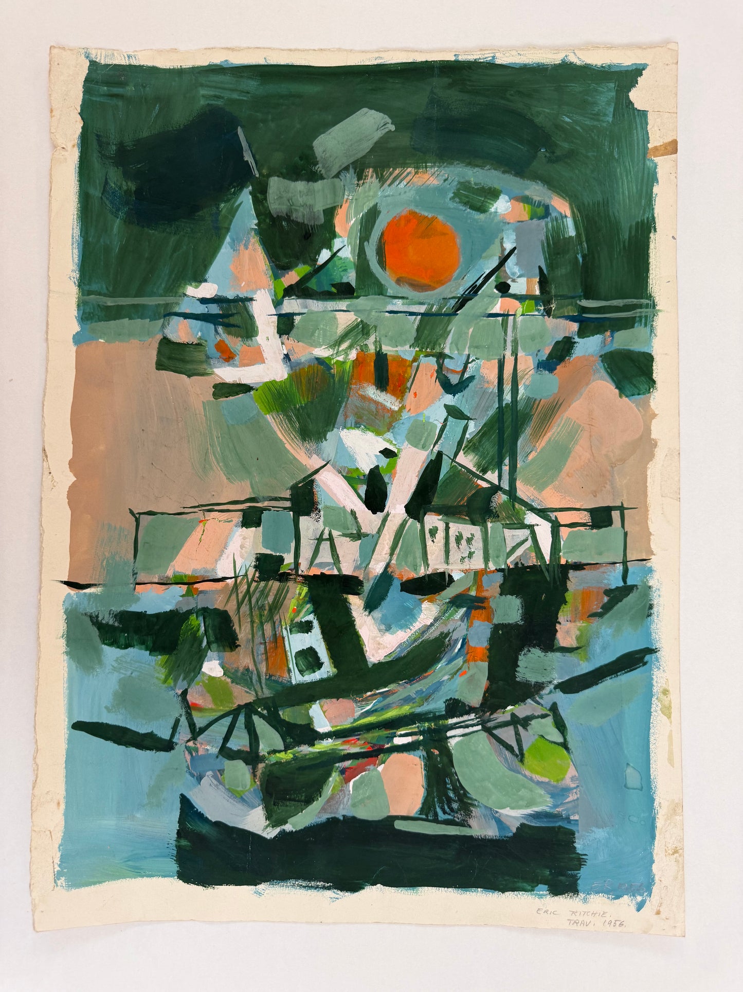 Travelling Abstract - ERIC RITCHIE Scottish | 1934-2026