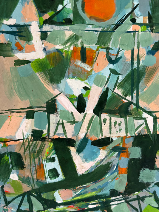 Travelling Abstract - ERIC RITCHIE Scottish | 1934-2026