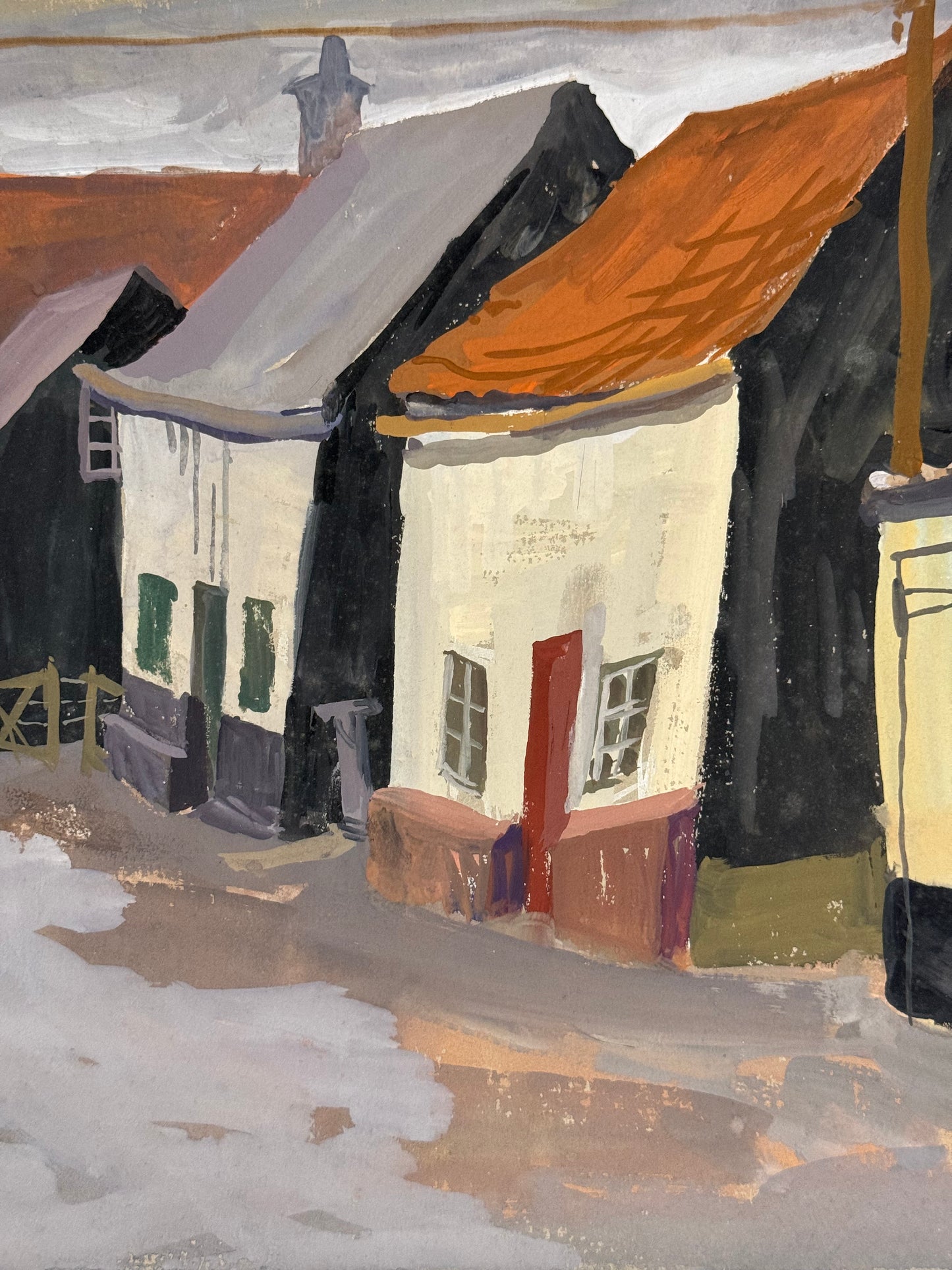Cottages - from the studio of ERIC RITCHIE & RENA GIBSON