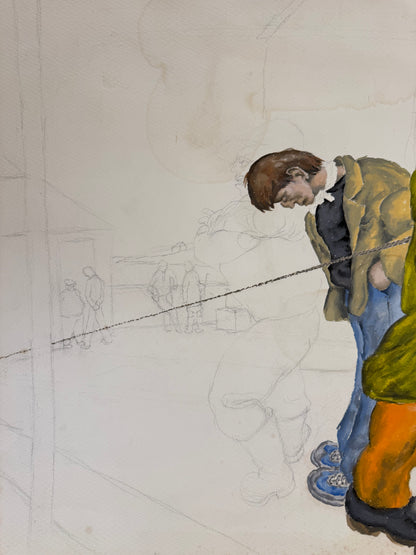 Fishermen - from the studio of ERIC RITCHIE & RENA GIBSON