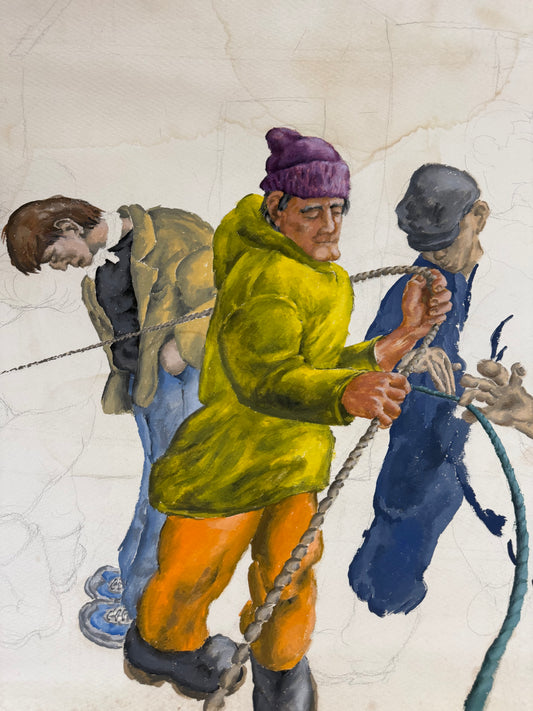 Fishermen - from the studio of ERIC RITCHIE & RENA GIBSON