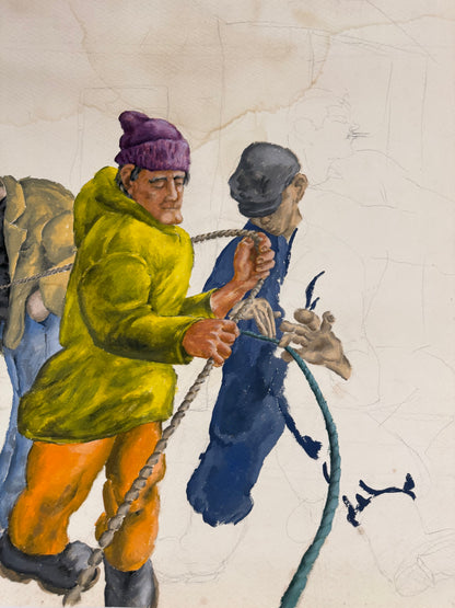 Fishermen - from the studio of ERIC RITCHIE & RENA GIBSON