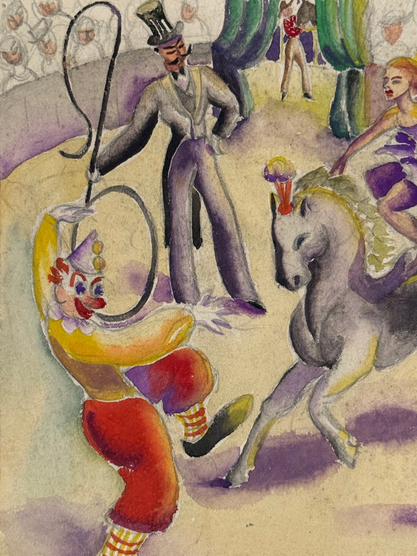 Circus Illustration - from the studio of ERIC RITCHIE & RENA GIBSON
