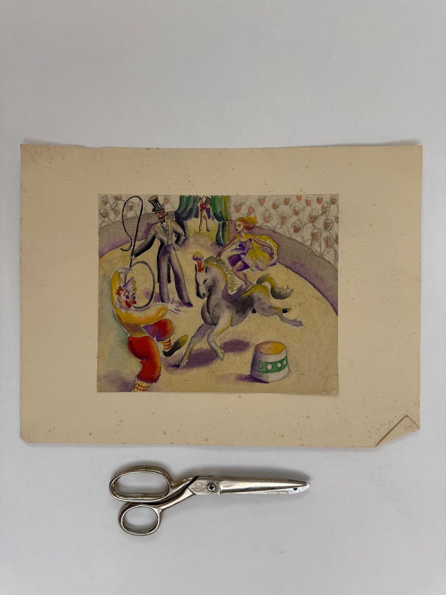 Circus Illustration - from the studio of ERIC RITCHIE & RENA GIBSON