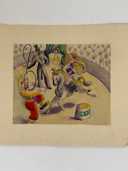 Circus Illustration - from the studio of ERIC RITCHIE & RENA GIBSON