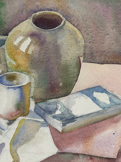 Fruit & Vase Still Life - from the studio of ERIC RITCHIE & RENA GIBSON