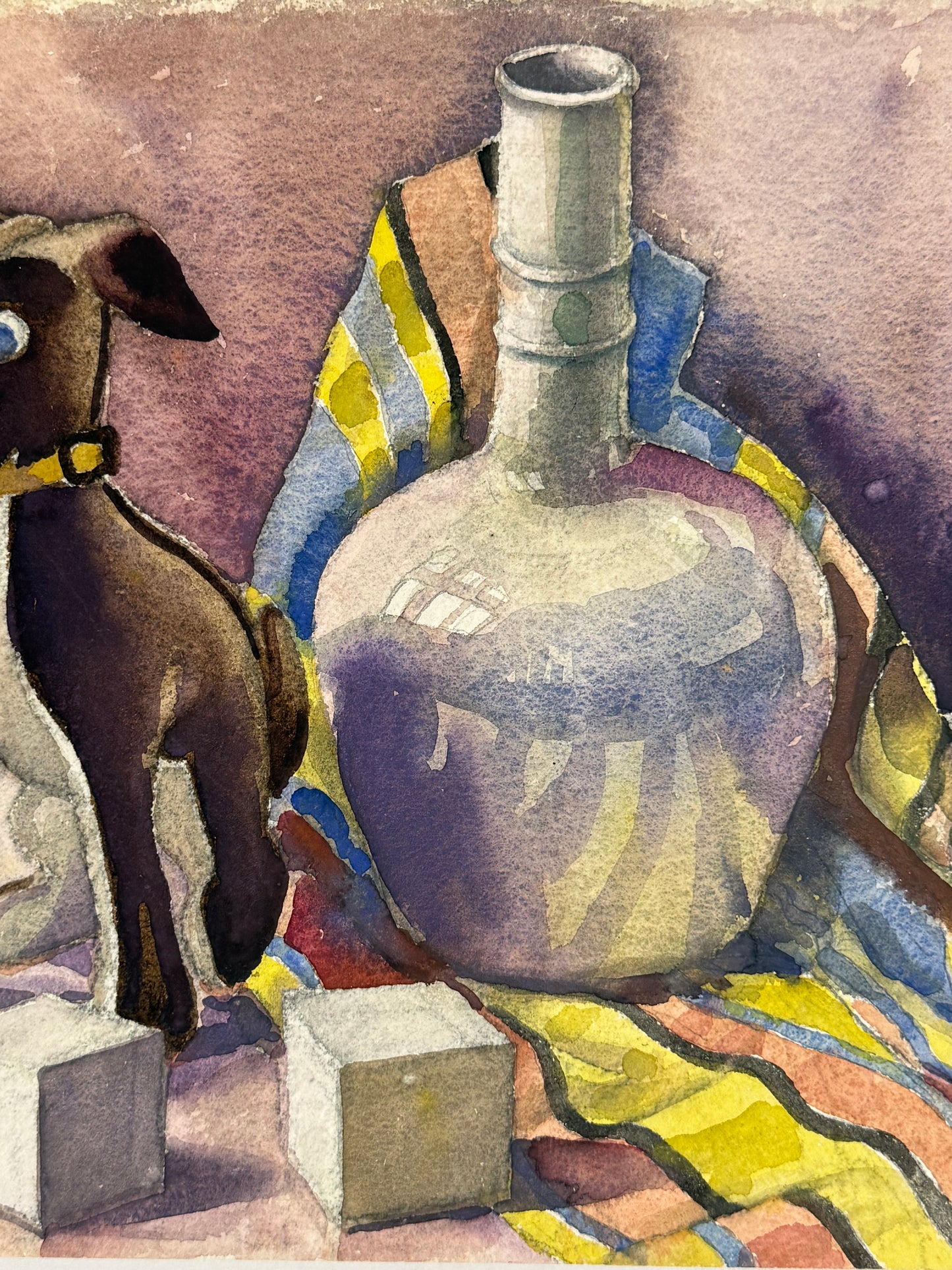 Vase & Toy Still Life - from the studio of ERIC RITCHIE & RENA GIBSON