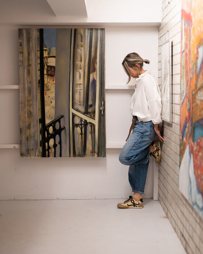 Self Portrait in Paris - ISOBEL COLVILLE Scottish | 1935 - 2025