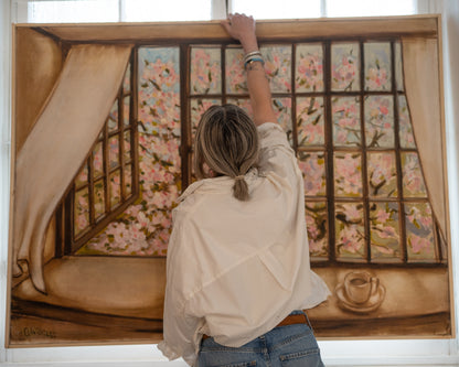 Window Blossom - ISOBEL COLVILLE Scottish | 1935 - 2025