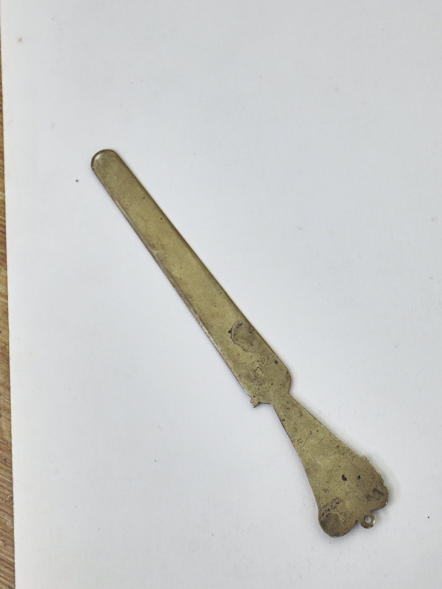 A Japanese brass Letter Opener Period (1868-1912)