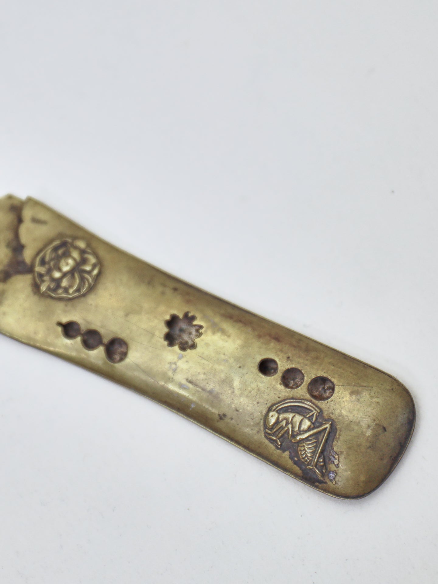 Japanese Brass Page Turner - Meiji Period (1868-1912)