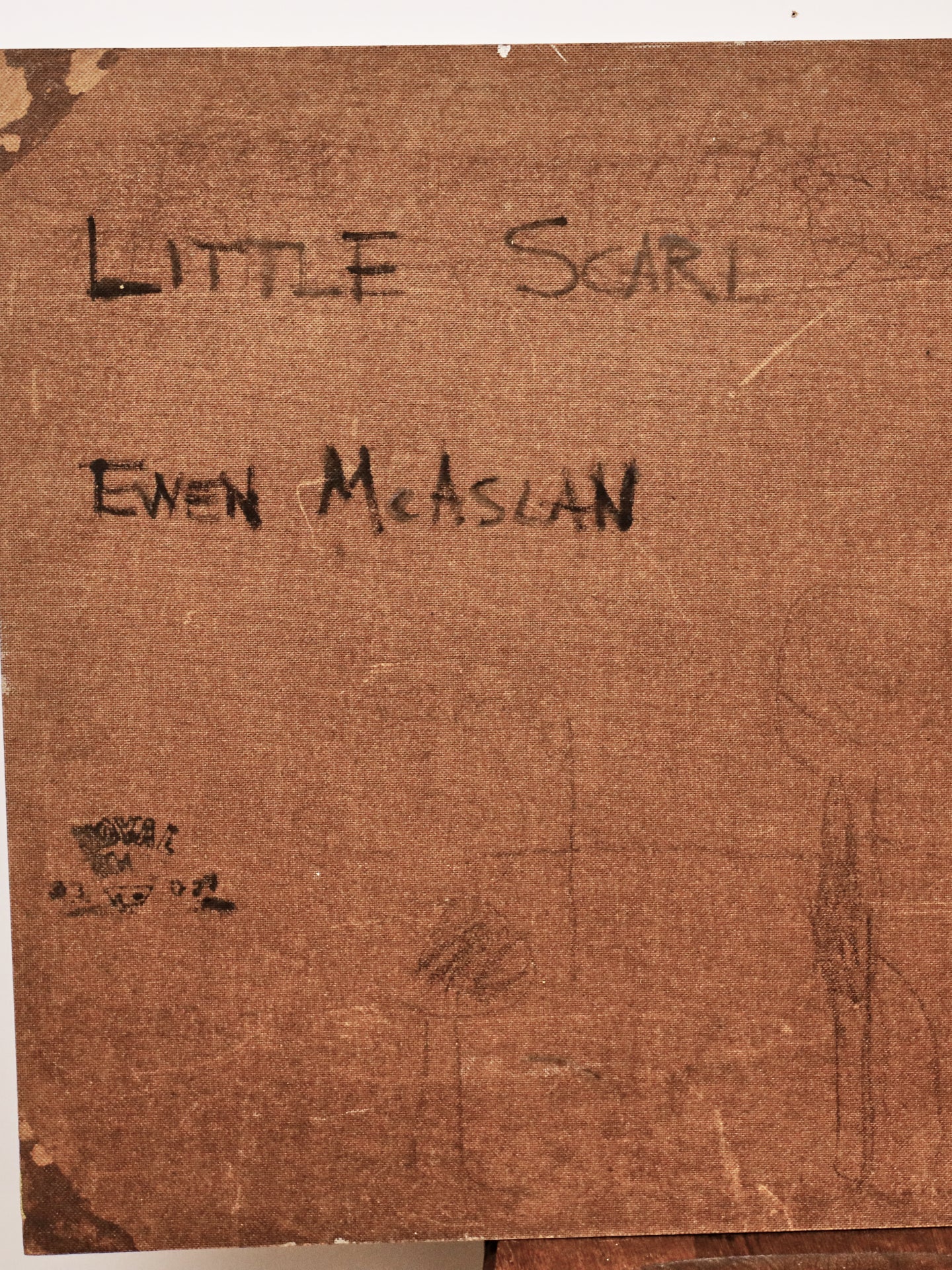 Abstract 'Little Scare' - Ewen McAslan (Scottish | 1936 – 2008)