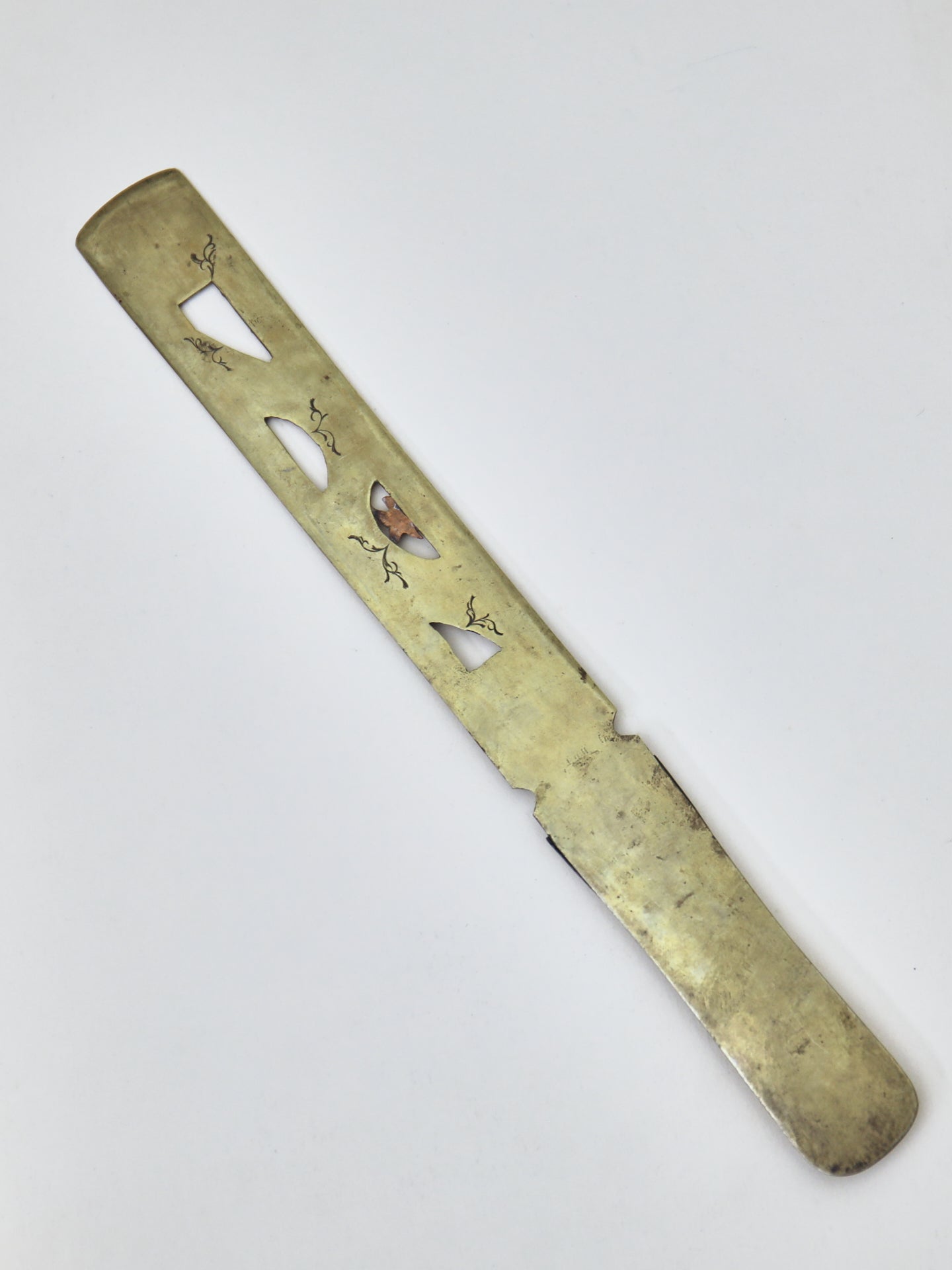 Japanese Brass Page Turner - Meiji Period (1868-1912)