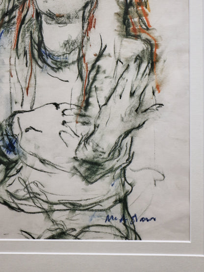 Portrait of Isobel - EWEN MCASLAN Scottish | 1936 – 2008