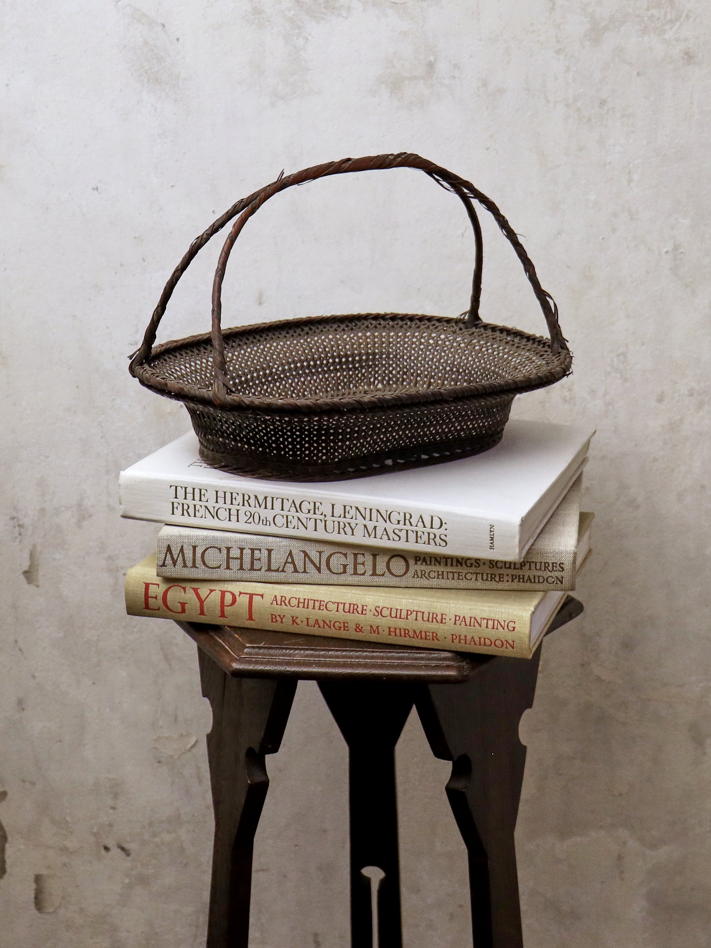 Early 20th Century Oriental Basket