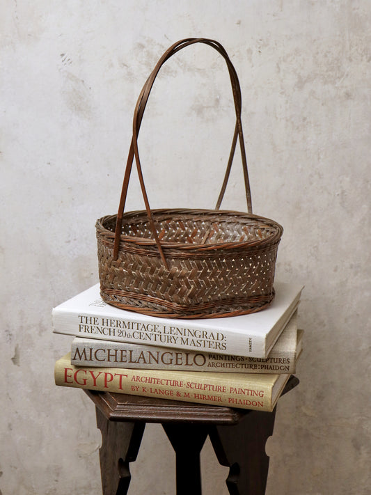 Early 20th Century Japanese Basket