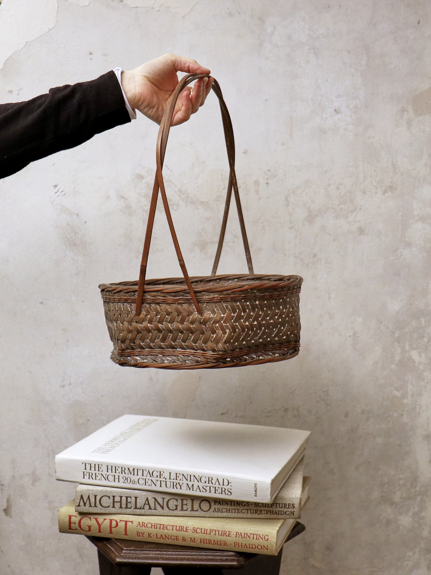 Early 20th Century Japanese Basket