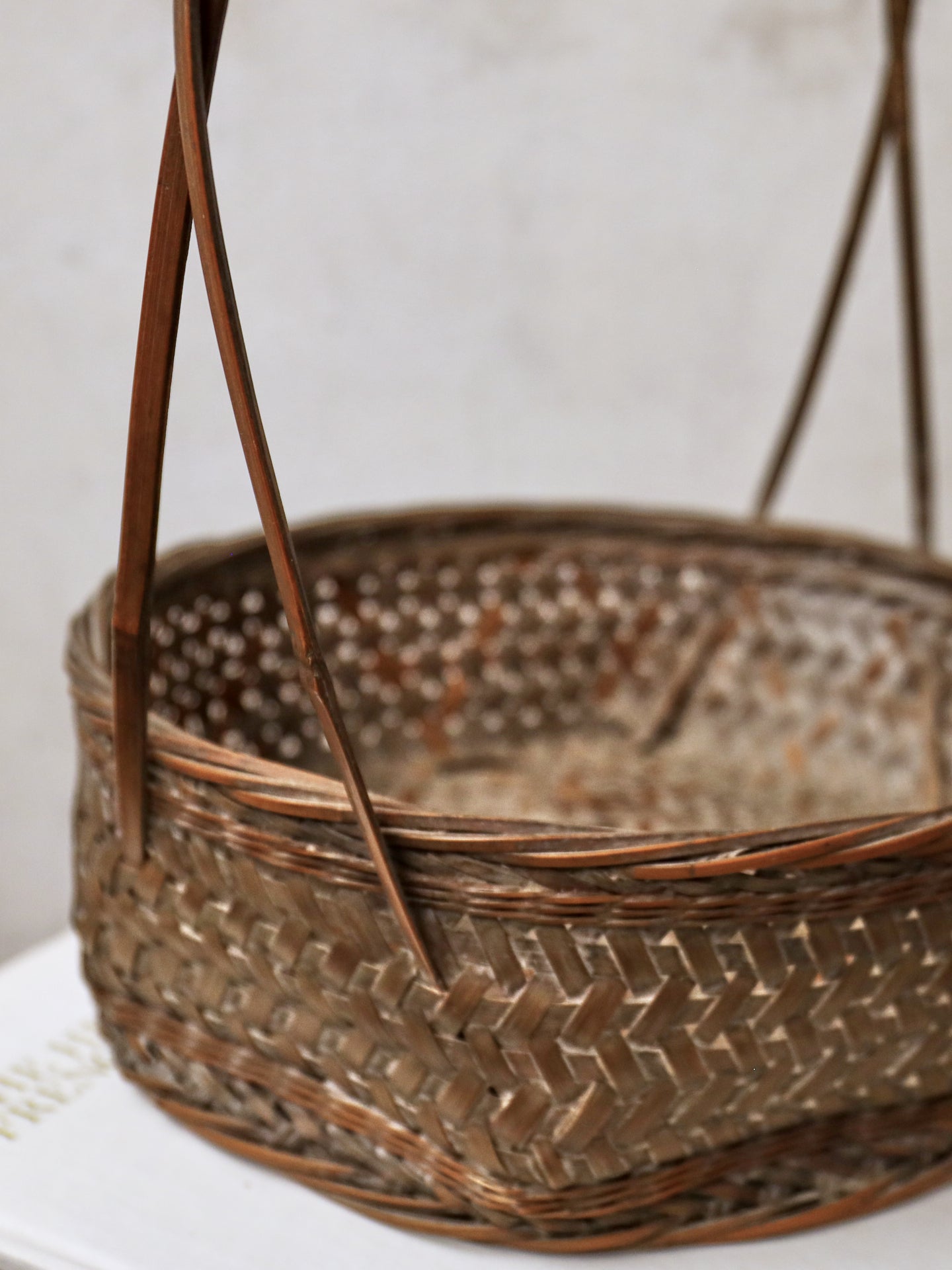 Early 20th Century Japanese Basket