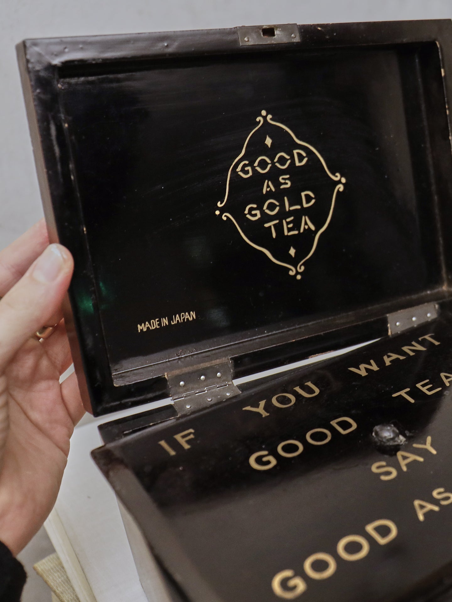 Japanese Tea Caddy for John E Esselmont