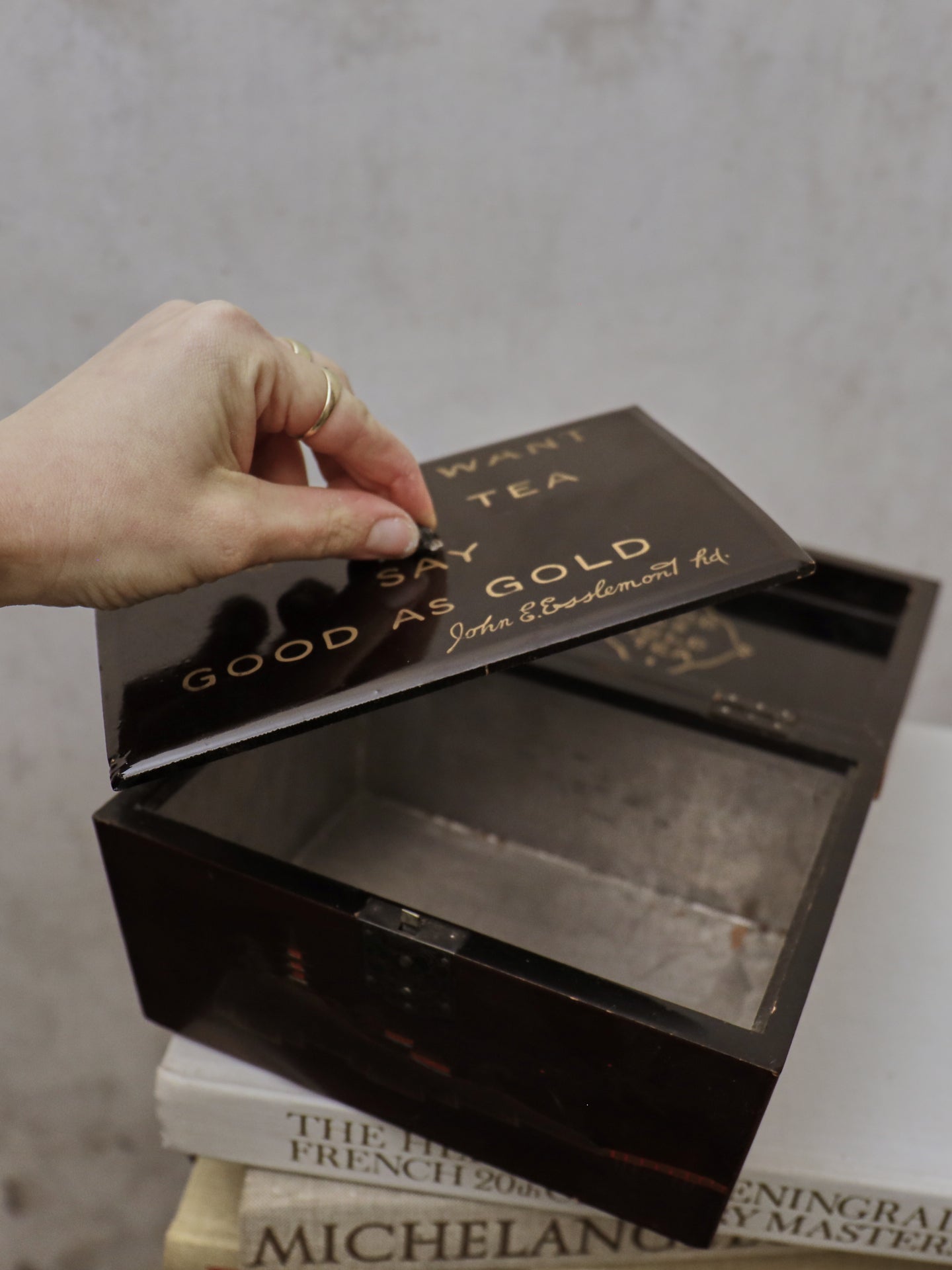 Japanese Tea Caddy for John E Esselmont