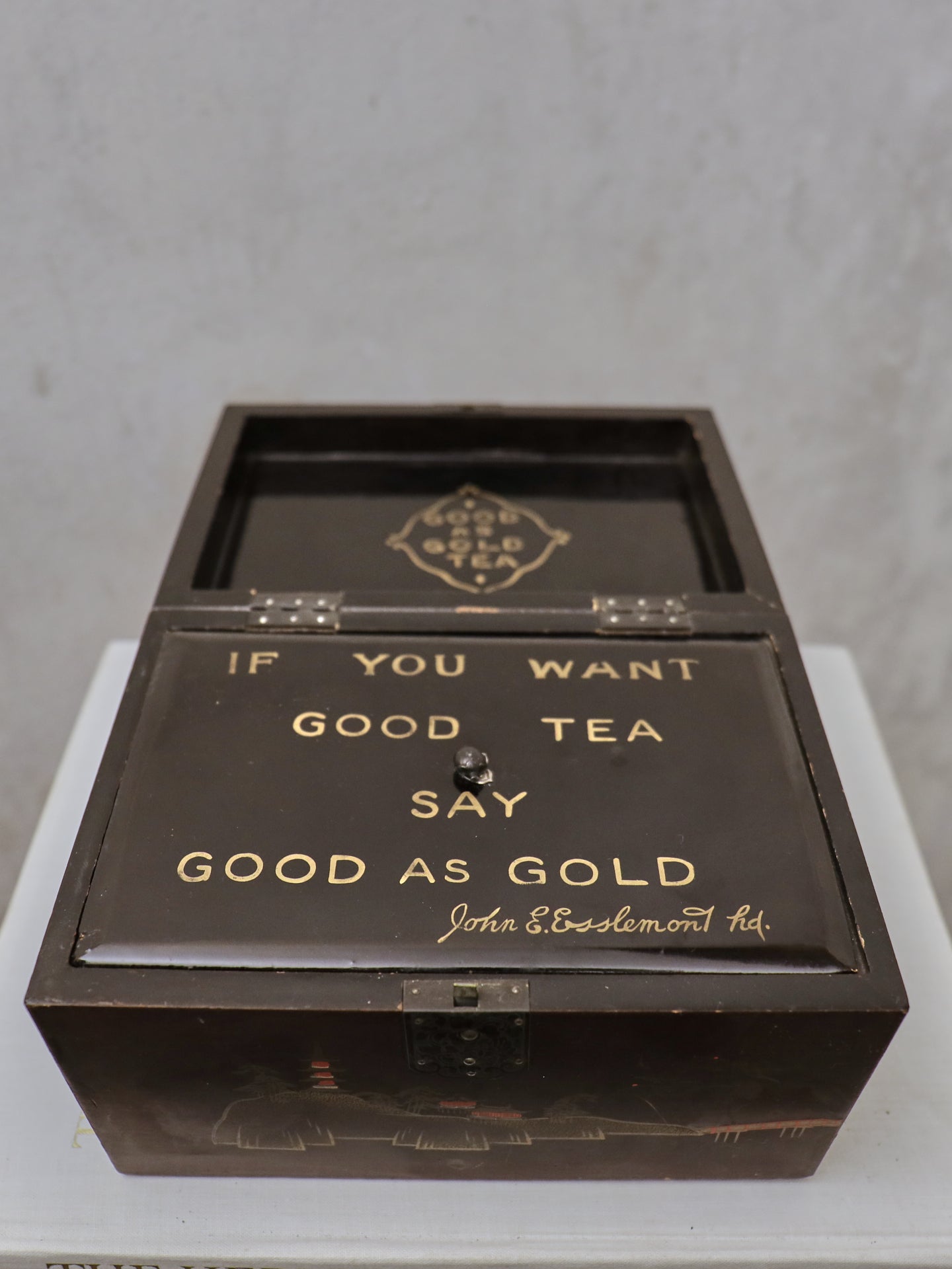 Japanese Tea Caddy for John E Esselmont