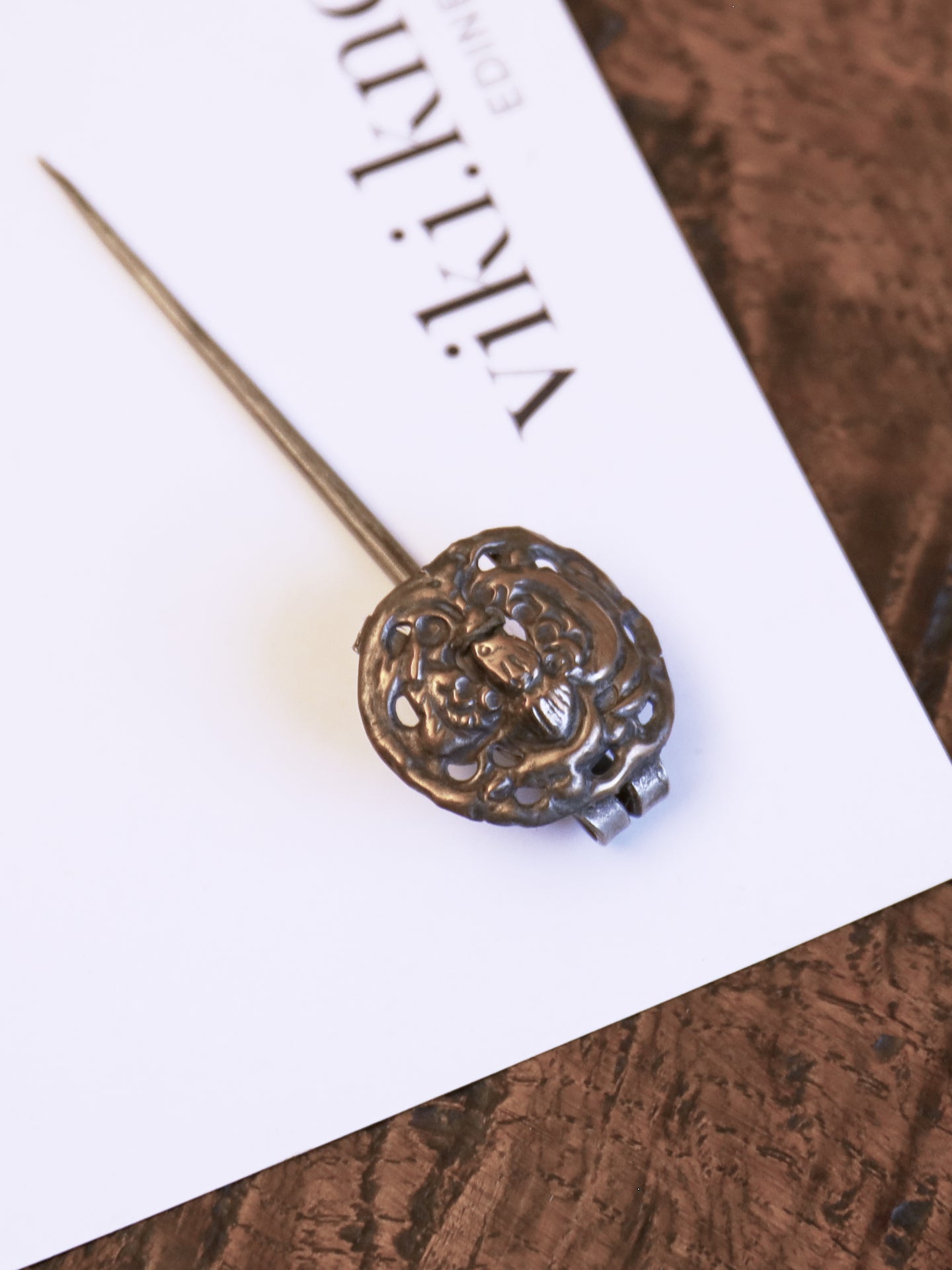 A late 19thC Chinese Hair or Hat Slide Ornament