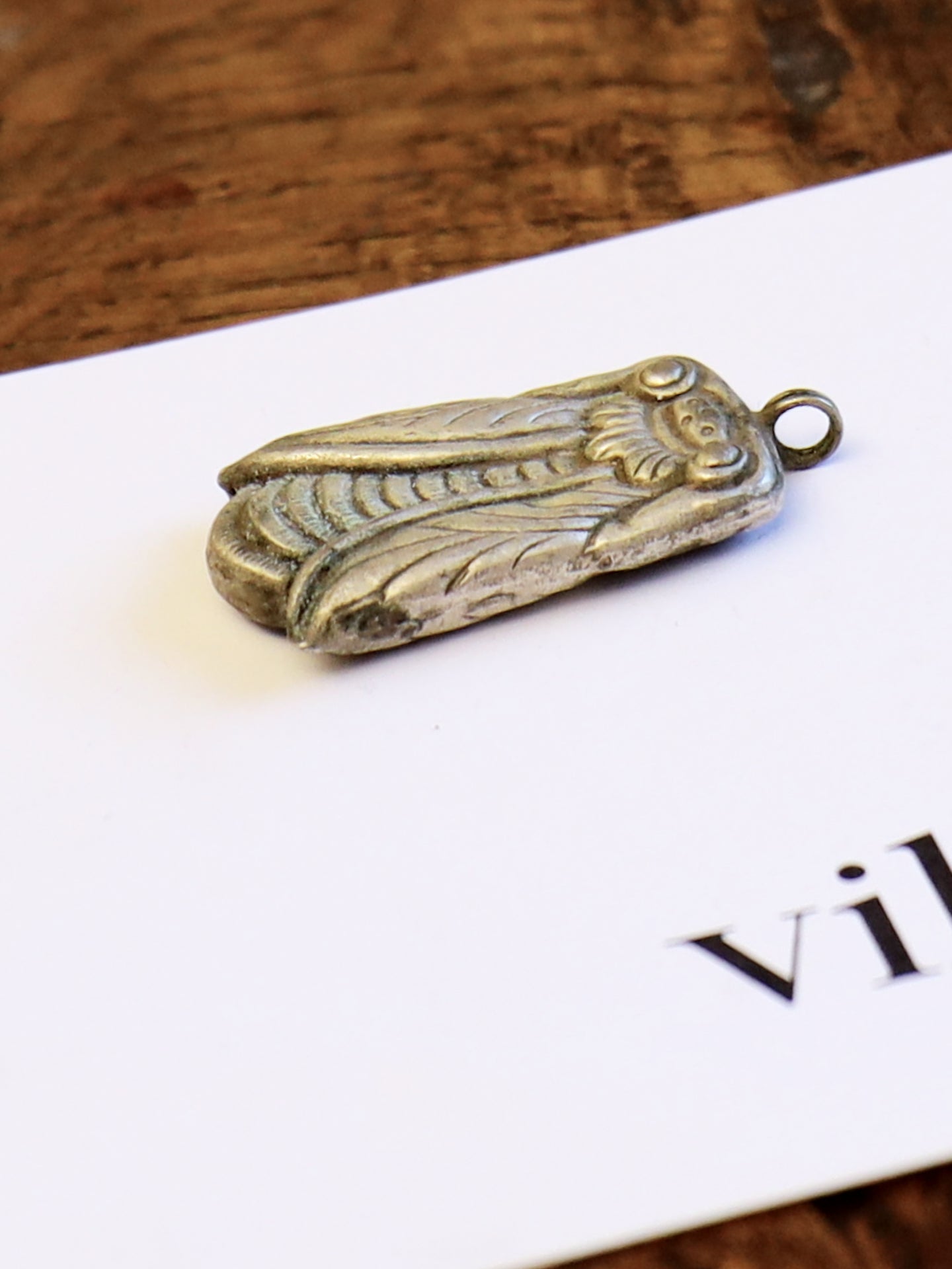 Chinese Silver Cicada Pendant