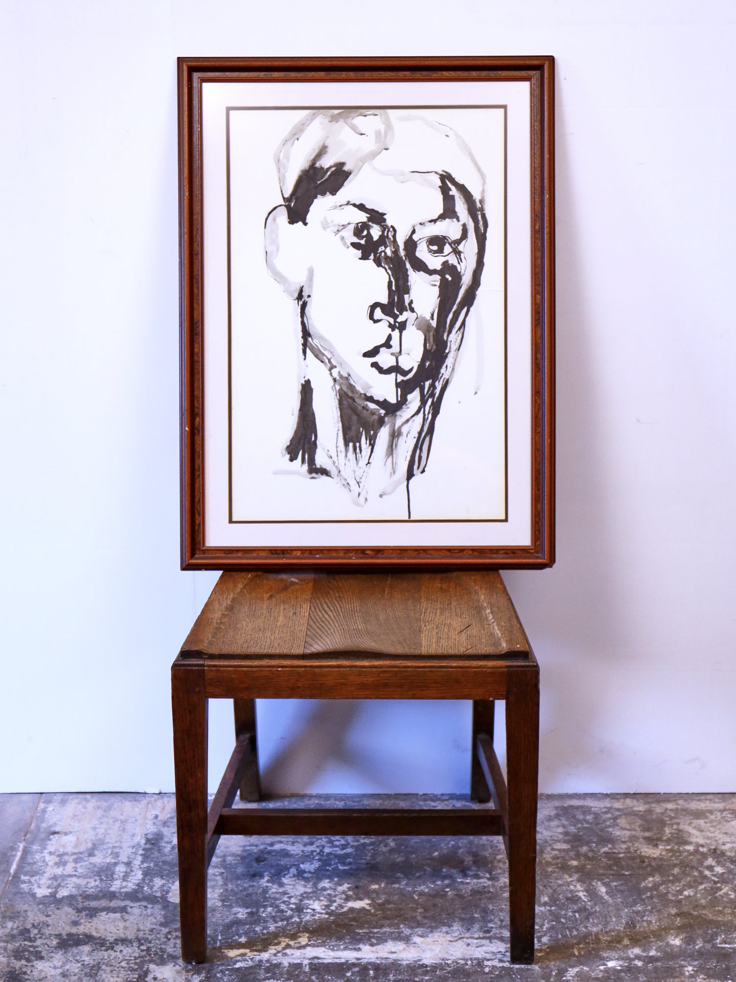 Ink on Paper Portrait