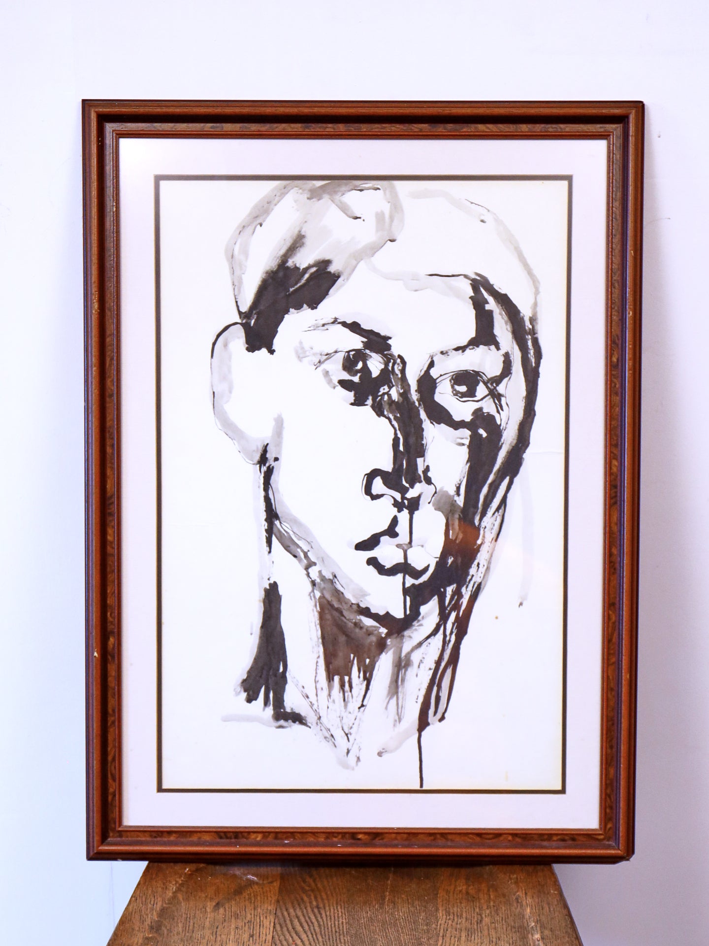 Ink on Paper Portrait