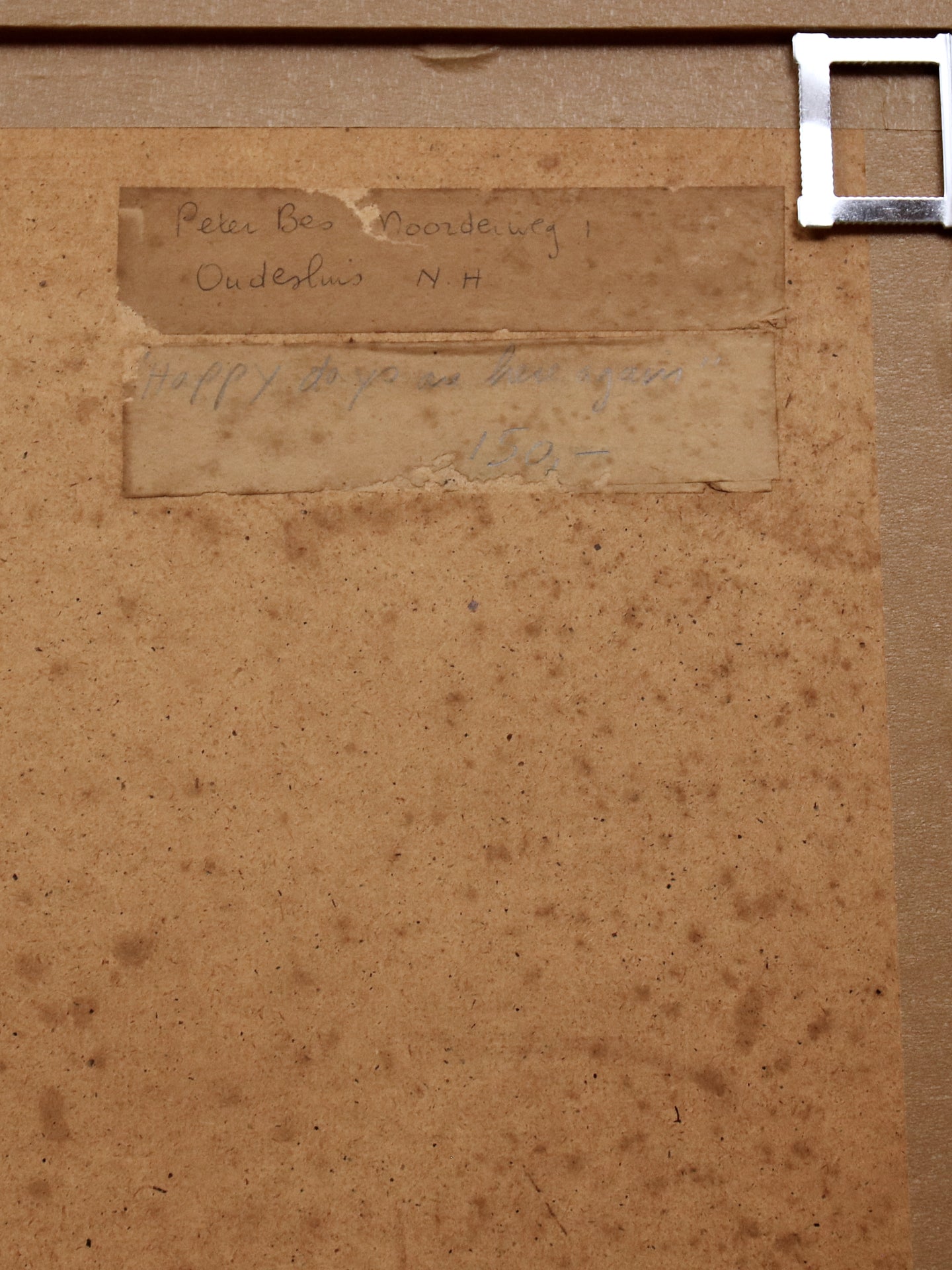 Happy Days Are Here Again | Peter Bes (Dutch 1945)