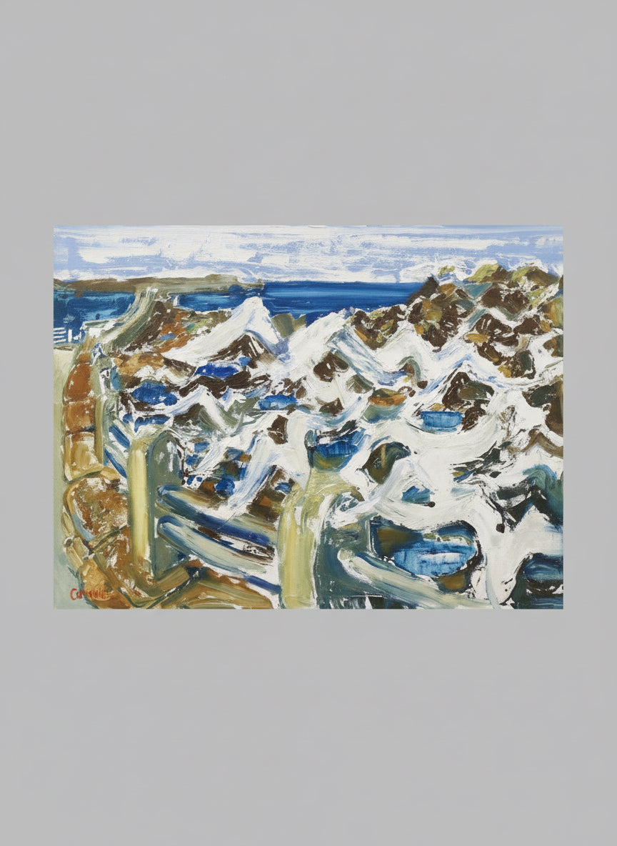 Gulls in the Wind - Isabella (Isobel) Colville (Scottish 1935 | 2025)