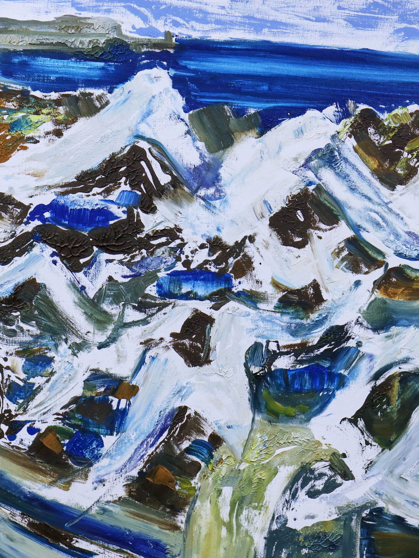 Gulls in the Wind - Isabella (Isobel) Colville (Scottish 1935 | 2025)