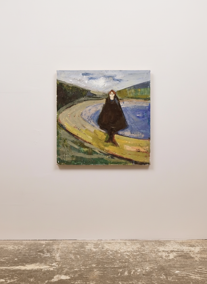 Black Cape - Ewen McAslan (Scottish | 1936 – 2008)