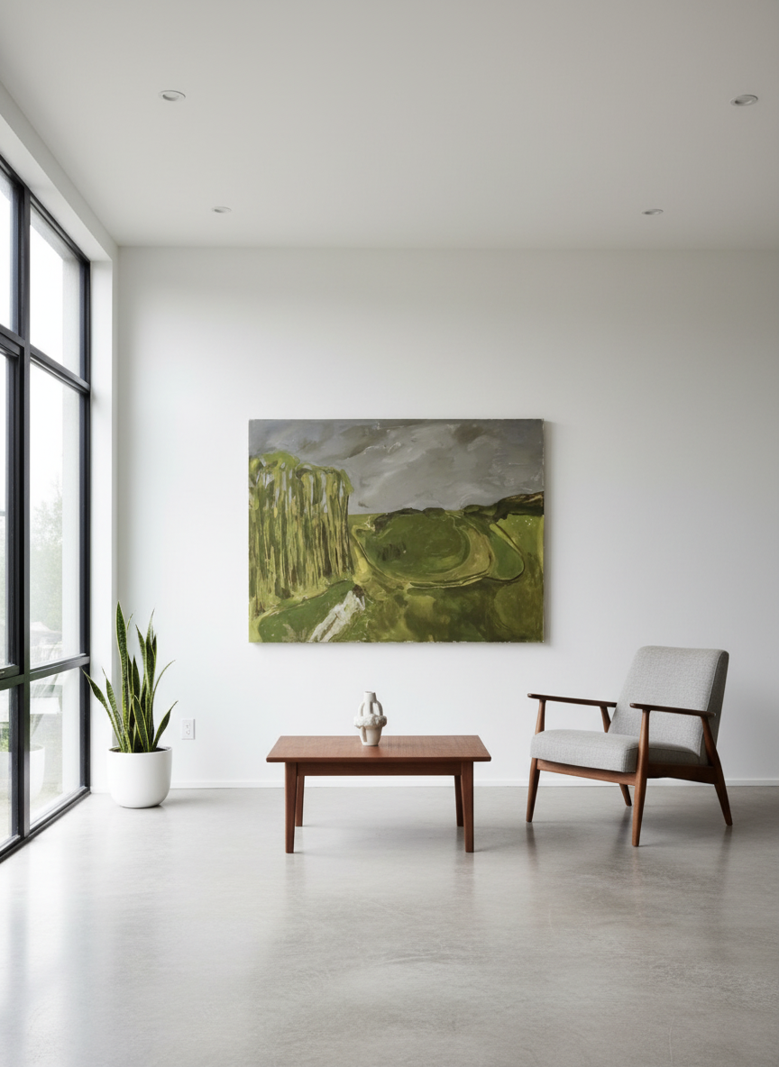 Treeline - Ewen McAslan (Scottish | 1936 – 2008)