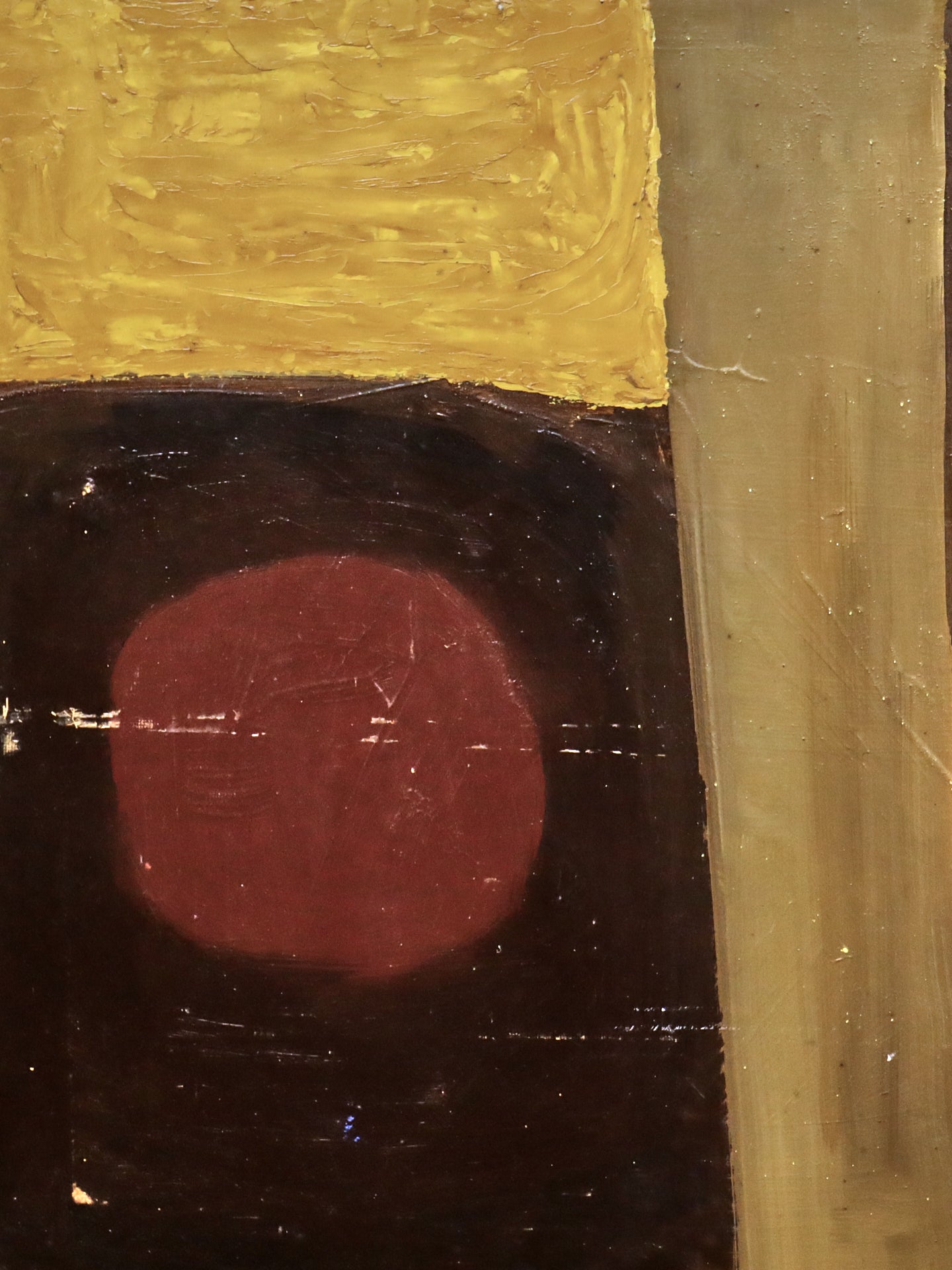 Abstract 'Little Scare' - Ewen McAslan (Scottish | 1936 – 2008)